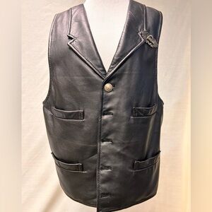Bikers leather Vest